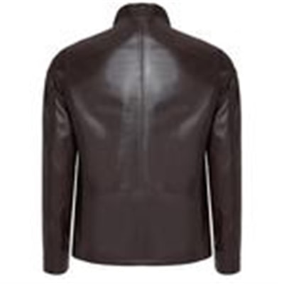 Paul Kahve Erkek Deri Ceket