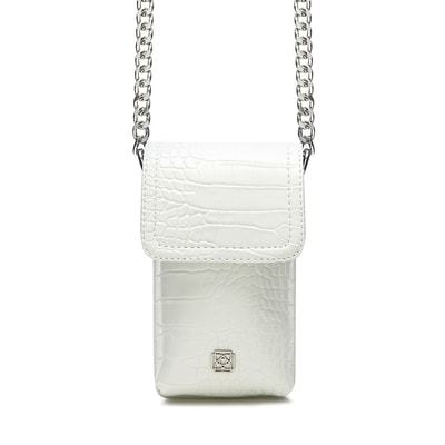 Phony Beyaz Kadın Telefon Çantası