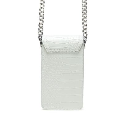 Phony Beyaz Kadın Telefon Çantası