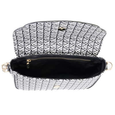 Plante Siyah Kadın Monogram Omuz Çantası