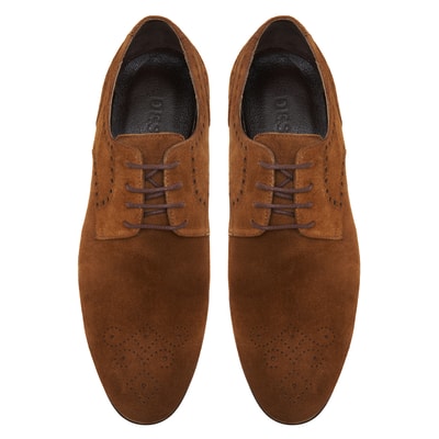 Pryor Taba Erkek Süet Deri Klasik Ayakkabı