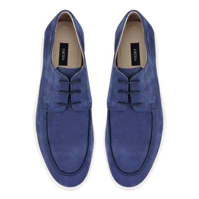 Quade Lacivert Erkek Deri Günlük Ayakkabı