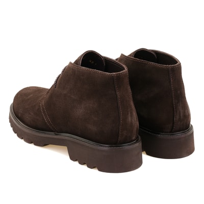 Rachel Kahve Erkek Süet Deri Bot