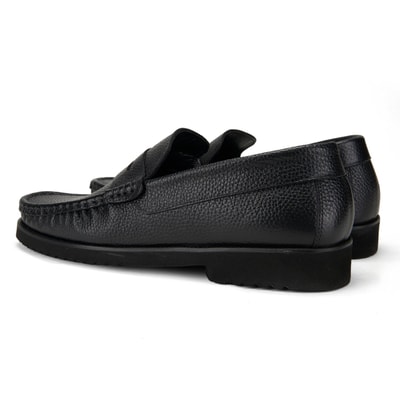 Rahel Siyah Erkek Günlük Deri Ayakkabı