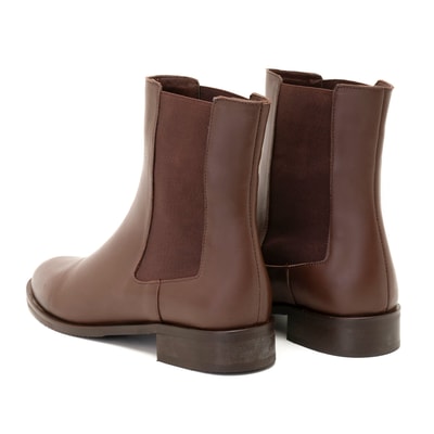 Ramira Kahve Kadın Deri Bot