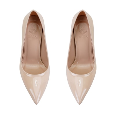 Ramona Bej Kadın Topuklu Deri Stiletto