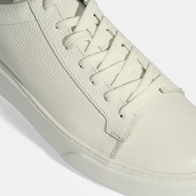 Reminya Beyaz Erkek Deri Bağcıklı Günlük Ayakkabı