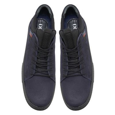 Rita Lacivert Erkek Nubuk Günlük Ayakkabı 