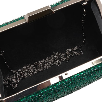 Rosa Yeşil Kadın Gece Çantası