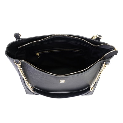 Rouse Siyah Kadın Deri Omuz Çantası