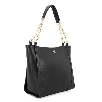 Rouse Siyah Kadın Deri Omuz Çantası