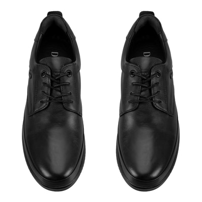 Ruben Siyah Erkek Deri Günlük Ayakkabı