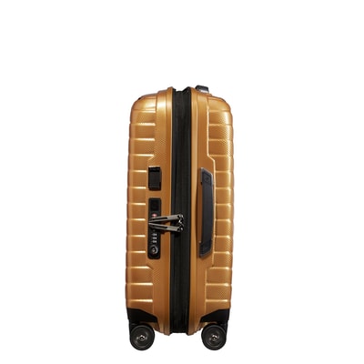 Samsonite Proxis - Spinner Sarı 4 Tekerlekli Körüklü Kabin Boy Valiz 55 cm