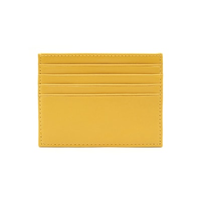 Sarı Kadın Deri Kartlık