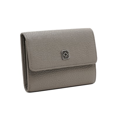 Sarina Gri Kadın Floter Deri Cüzdan