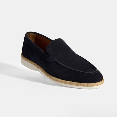 Saromi Lacivert Erkek Süet Günlük Ayakkabı