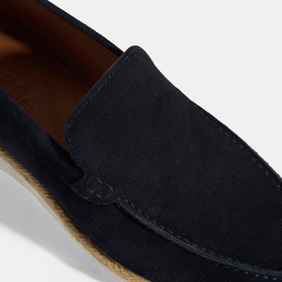 Saromi Lacivert Erkek Süet Günlük Ayakkabı