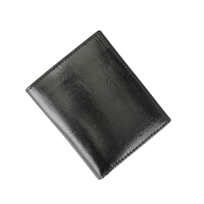 Selymes Siyah Erkek Deri Cüzdan