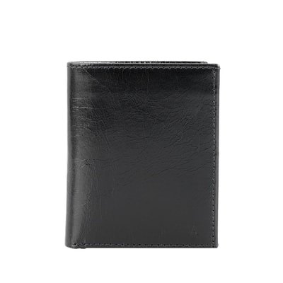 Selymes Siyah Erkek Deri Cüzdan