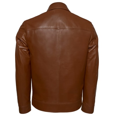 Sergio Erkek Çift Taraflı Deri Mont