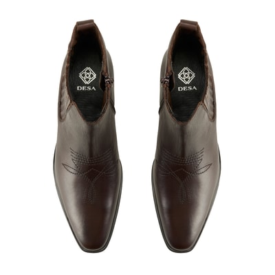 Setra Koyu Kahve Kadın Deri Bot