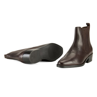 Setra Koyu Kahve Kadın Deri Bot