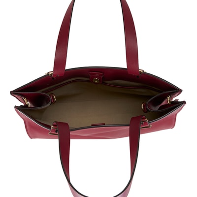 Seven Medium Bordo Kadın Deri Omuz Çantası