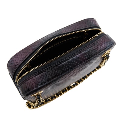 Shay Kadın Yılan Baskılı Deri Omuz Askılı Çanta