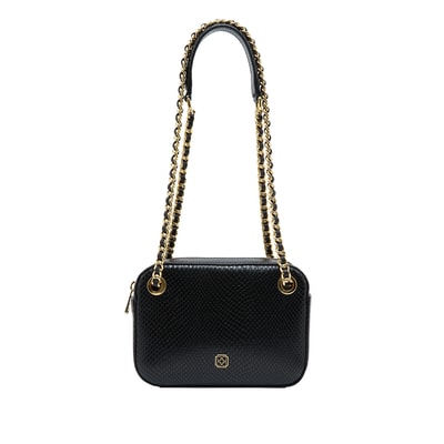 Shay Kadın Yılan Baskılı Deri Omuz Askılı Çanta