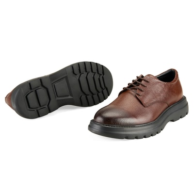 Siella Taba Erkek Günlük Deri Ayakkabı