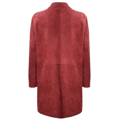 Simonetta Kadın Çift Taraflı Deri Pardösü