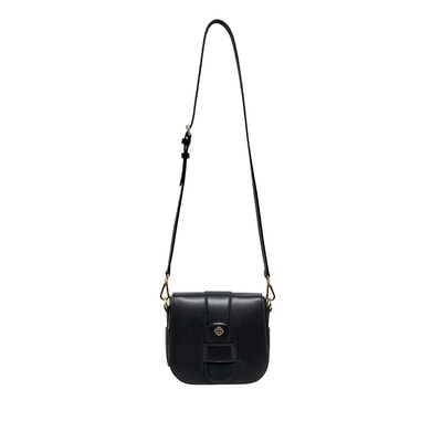 Siyah Alfia Kadın Deri Çapraz Çanta