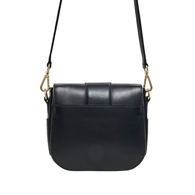 Siyah Alfia Kadın Deri Çapraz Çanta