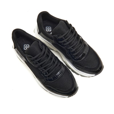 Siyah Alita Kadın Spor Ayakkabı