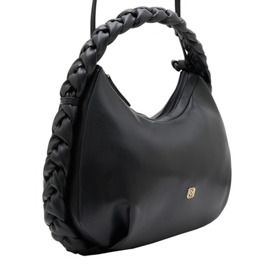 Siyah Ancelin Kadın Omuz Askılı Çanta
