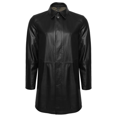 Siyah Cappi Erkek Deri Kaban