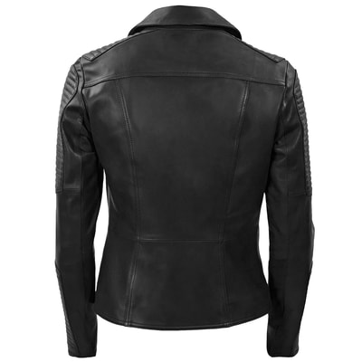 Siyah Cristina Kadın Deri Ceket