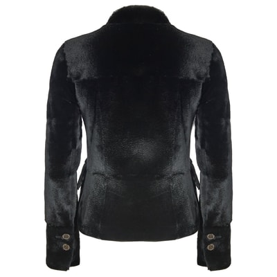Siyah Dalila Kadın Kürk Ceket