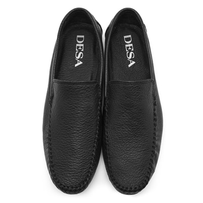 Siyah Darcy Erkek Deri Loafer