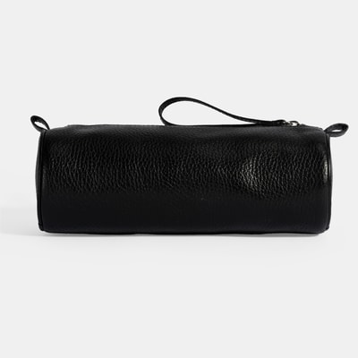 Siyah Deri Kalemlik/Tıraş/Makyaj Çantası