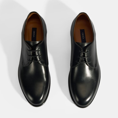 Siyah Erkek Bağcıklı Klasik Ayakkabı