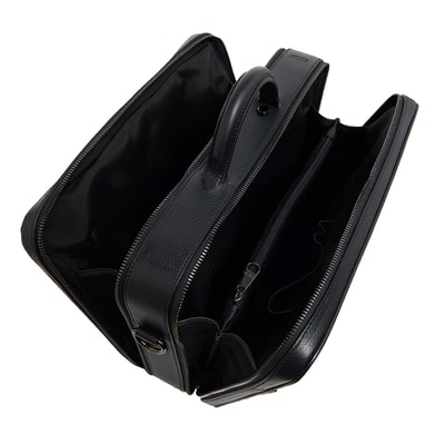 Siyah Erkek Deri Evrak Çantası