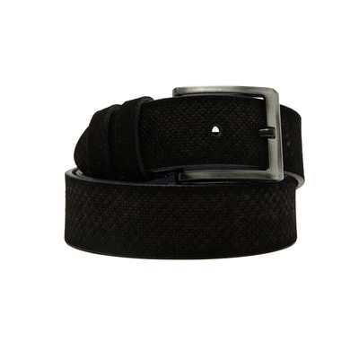 Siyah Erkek Spor Deri Kemer