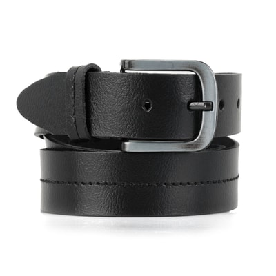 Siyah Erkek Spor Deri Kemer