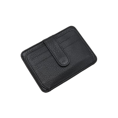Siyah Floter Erkek Deri Kartlık
