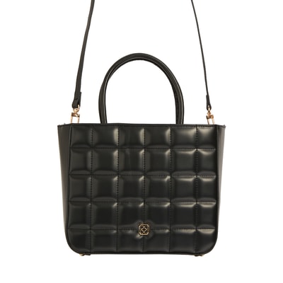 Siyah Garlen Kadın Omuz Askılı Çanta