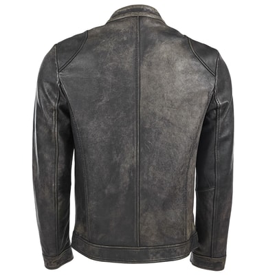 Siyah Javadd Erkek Deri Mont