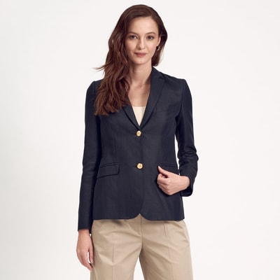 Siyah Klasik Kadın Ceket