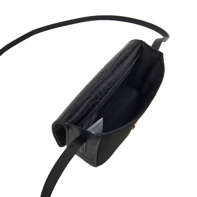 Siyah Lilac Kadın Omuz Askılı Çanta