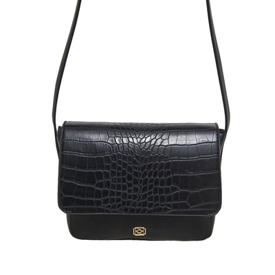 Siyah Lilac Kadın Omuz Askılı Çanta